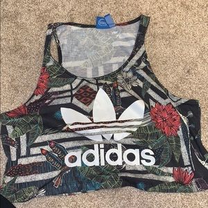 Adidas crop tank